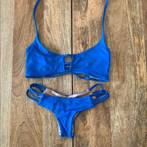 MIDORI BIKINI ruched bottom + tie top